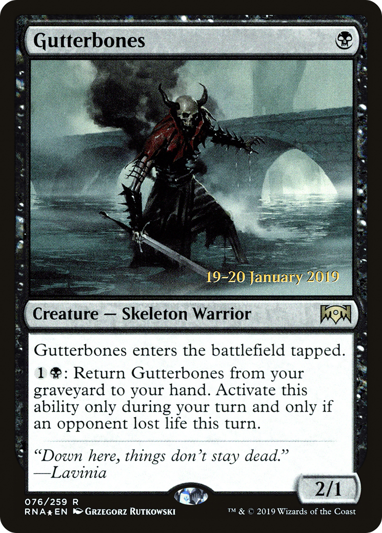 Gutterbones [PRE - 76]