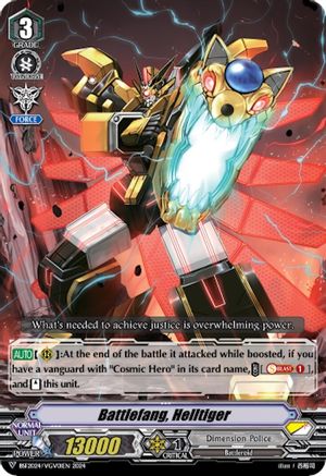 Battlefang Helltiger (Spring Fest 2024) (BSF2024/VGV01EN) - Bushiroad Event Cards