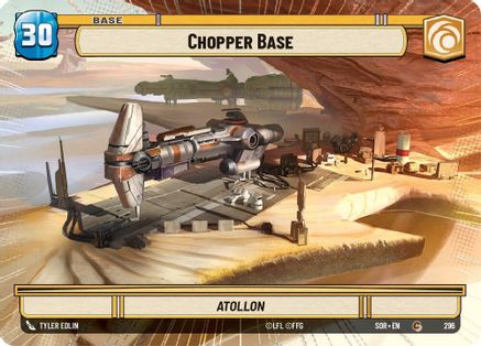 Chopper Base // Shield (Hyperspace) [SOR - 296 // T04]