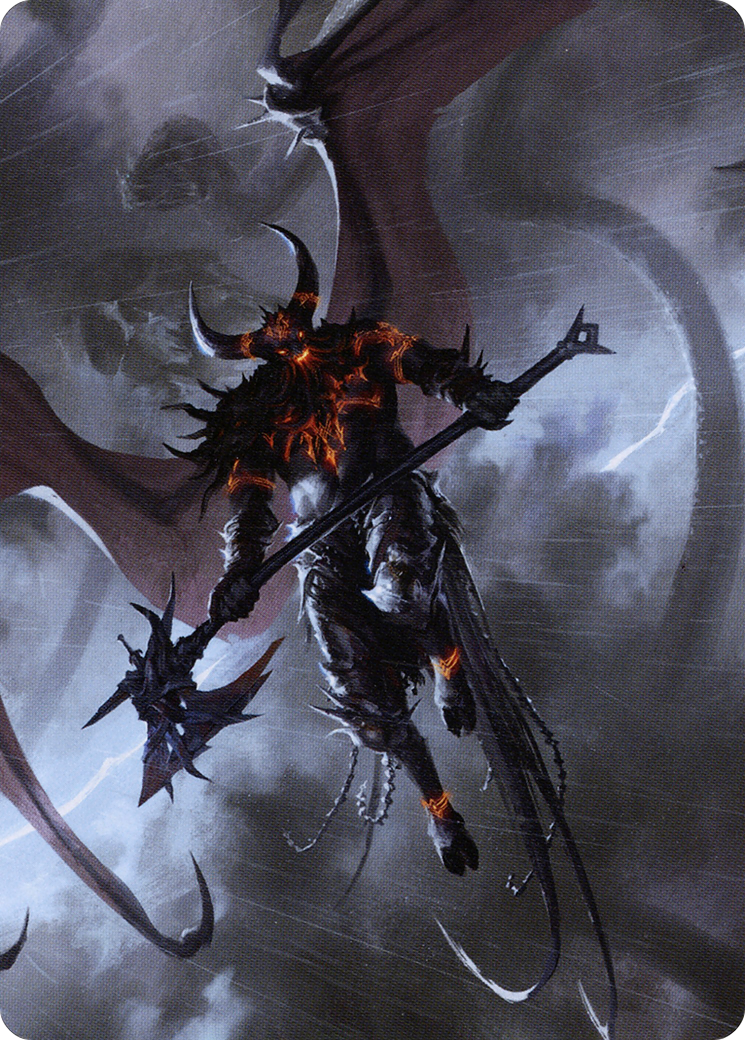 Burning-Rune Demon Art Card [ASKHM - 20]