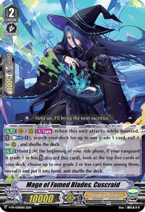 Mage of Famed Blades, Cuscraid (V-PR/0290EN 2024) - V Promo Cards