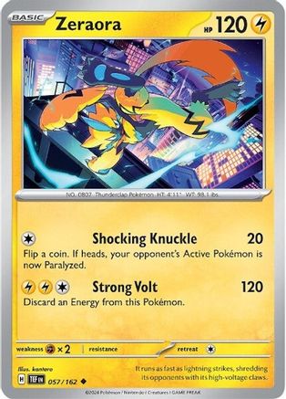 Zeraora [TEF - 057/162]