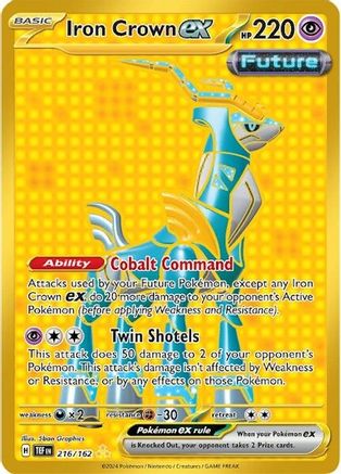 Iron Crown ex - 216/162 [TEF - 216/162]