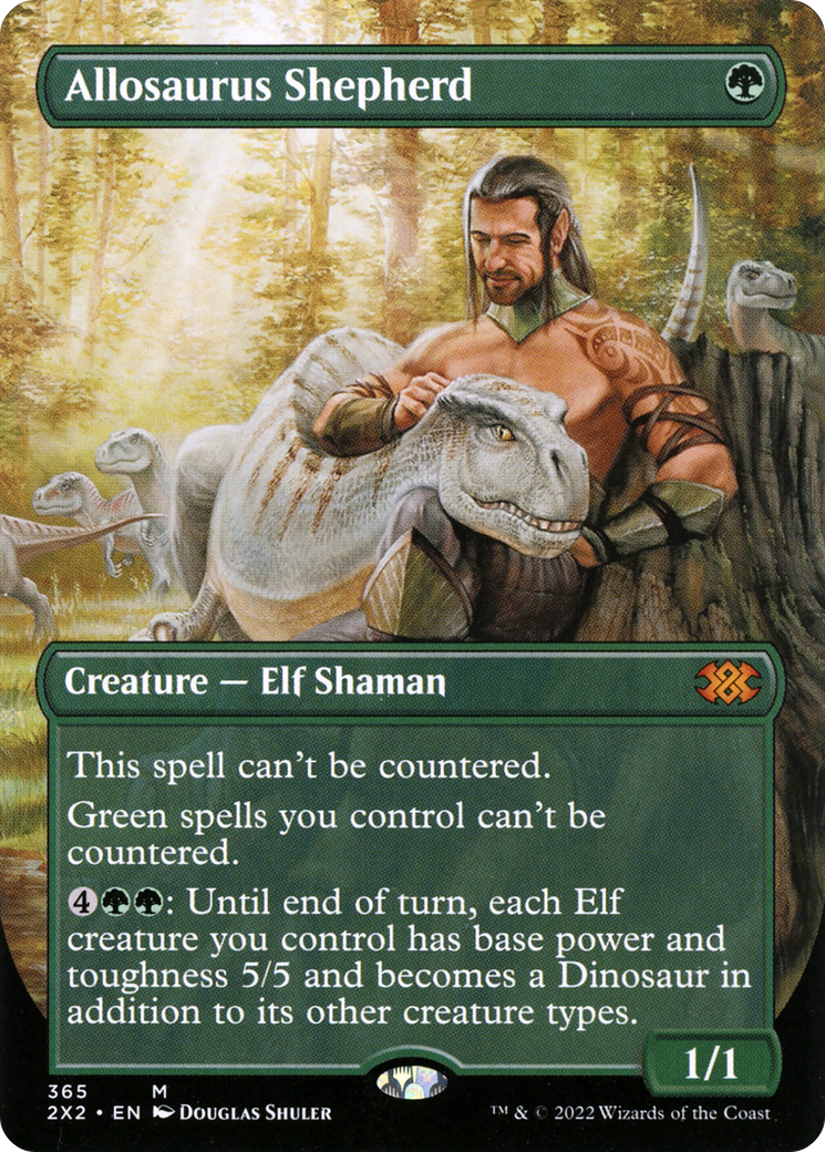 Allosaurus Shepherd (Borderless) [2X2 - 365]
