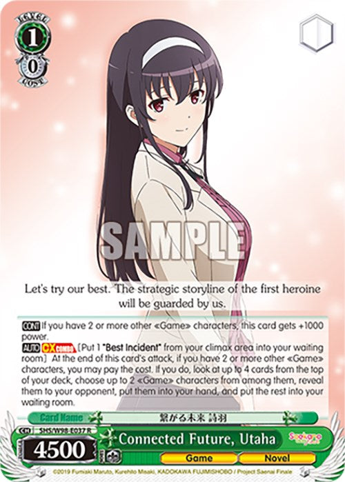Connected Future, Utaha [SHS - SHS/W98-E037 R]