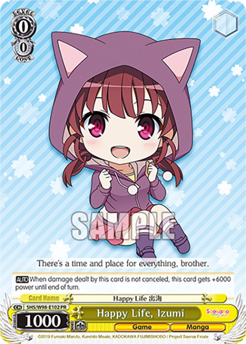 Happy Life, Izumi [SHS - SHS/W98-E102 PR]