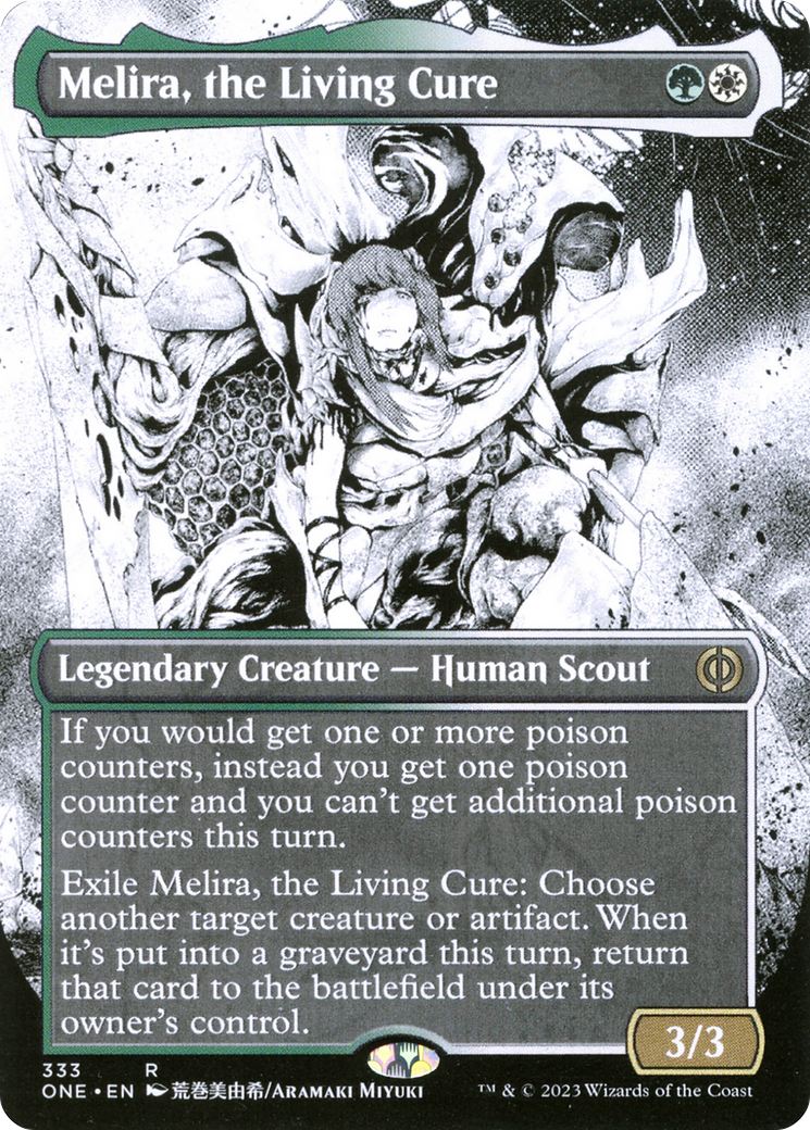 Melira, the Living Cure (Borderless) [ONE - 333]