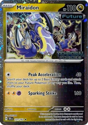 Miraidon - 121/162 (Cosmos Holo) (Best Buy) [MCAP - 121/162]