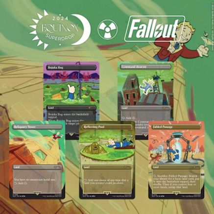 Secret Lair Drop: Secret Lair x Fallout: Points of Interest (Rainbow Foil Edition)