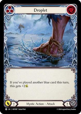 Droplet (MST087) - Part the Mistveil Rainbow Foil