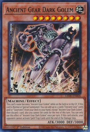 Ancient Gear Dark Golem [LEDE - LEDE-EN006]