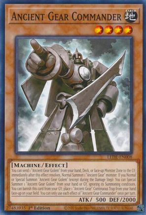 Ancient Gear Commander [LEDE - LEDE-EN008]