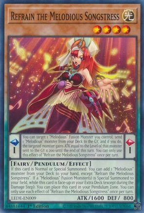 Refrain the Melodious Songstress [LEDE - LEDE-EN009]