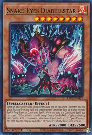 Snake-Eyes Diabellstar [LEDE - LEDE-EN011]