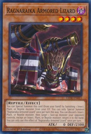 Ragnaraika Armored Lizard [LEDE - LEDE-EN015]