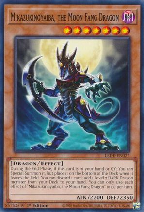 Mikazukinoyaiba, the Moon Fang Dragon [LEDE - LEDE-EN027]