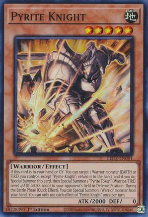 Pyrite Knight [LEDE - LEDE-EN081]