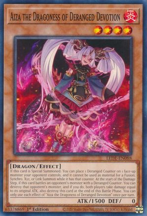 Aiza the Dragoness of Deranged Devotion [LEDE - LEDE-EN088]