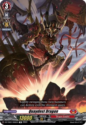 Quaydest Dragon (DZ-TD01/006EN) - DZ-TD01: Start Up Trial Deck "Dragon Empire"