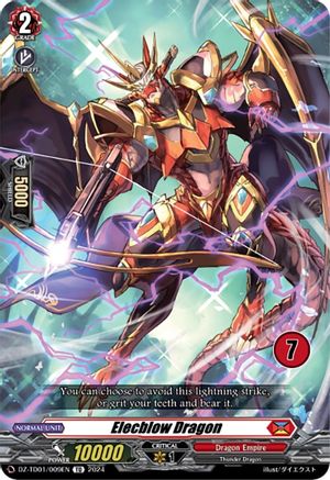 Elecblow Dragon (7) (DZ-TD01/009EN) - DZ-TD01: Start Up Trial Deck "Dragon Empire"