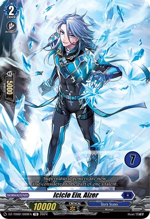 Icicle Ein, Aizer (7) (DZ-TD02/009EN) - DZ-TD02: Start Up Trial Deck "Dark States"
