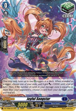 Joyful Songstar (DZ-TD02/017EN) - DZ-TD02: Start Up Trial Deck "Dark States"