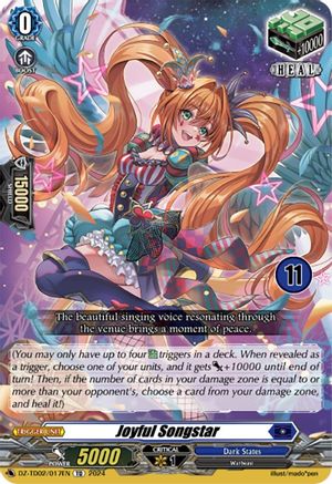 Joyful Songstar (11) (DZ-TD02/017EN) - DZ-TD02: Start Up Trial Deck "Dark States"