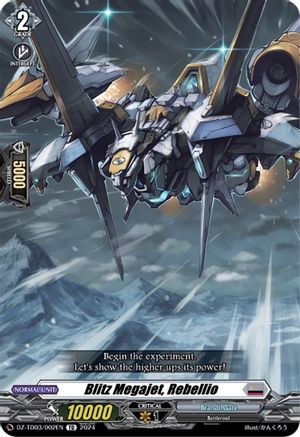 Blitz Megajet, Rebellio (DZ-TD03/002EN) - DZ-TD03: Start Up Trial Deck "Brandt Gate"