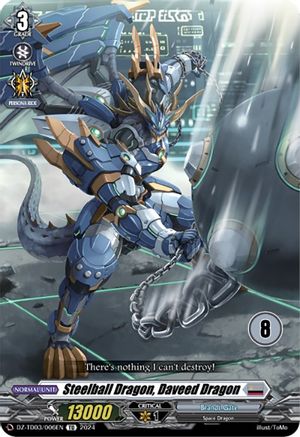 Steelball Dragon, Daveed Dragon (8) (DZ-TD03/006EN) - DZ-TD03: Start Up Trial Deck "Brandt Gate"
