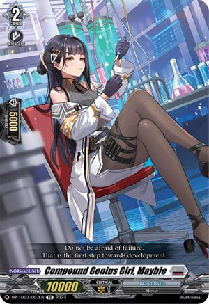 Compound Genius Girl, Maybie (DZ-TD03/007EN) - DZ-TD03: Start Up Trial Deck "Brandt Gate"