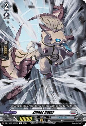 Zinger Razer (DZ-TD03/008EN) - DZ-TD03: Start Up Trial Deck "Brandt Gate"