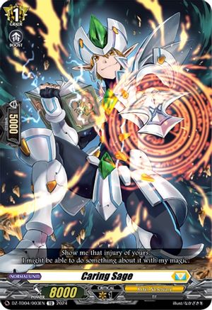 Caring Sage (DZ-TD04/003EN) - DZ-TD04: Start Up Trial Deck "Keter Sanctuary"
