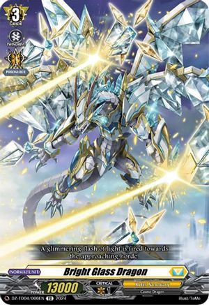 Bright Glass Dragon (DZ-TD04/006EN) - DZ-TD04: Start Up Trial Deck "Keter Sanctuary"