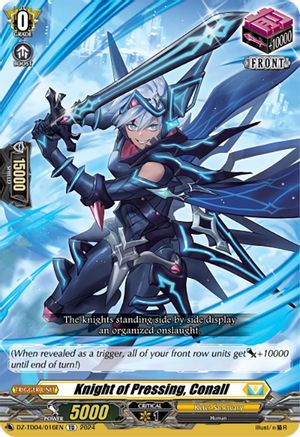 Knight of Pressing, Conall (DZ-TD04/016EN) - DZ-TD04: Start Up Trial Deck "Keter Sanctuary"
