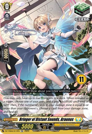 Bringer of Distant Sounds, Araunus (11) (DZ-TD04/017EN) - DZ-TD04: Start Up Trial Deck "Keter Sanctuary"
