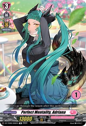 Perfect Mentality, Adriana (1) (DZ-TD06/006EN) - DZ-TD06: Start Up Trial Deck "Lyrical Monasterio"