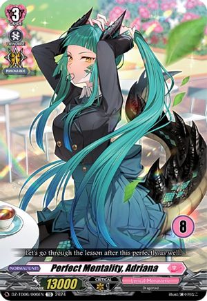 Perfect Mentality, Adriana (8) (DZ-TD06/006EN) - DZ-TD06: Start Up Trial Deck "Lyrical Monasterio"