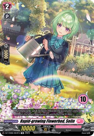Rapid-growing Flowerbed, Selin (10) (DZ-TD06/007EN) - DZ-TD06: Start Up Trial Deck "Lyrical Monasterio"