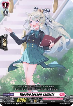 Theatre Lesson, Lafferty (DZ-TD06/010EN) - DZ-TD06: Start Up Trial Deck "Lyrical Monasterio"