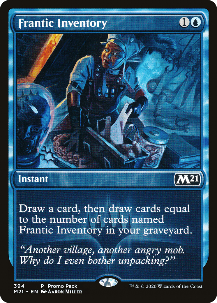 Frantic Inventory [PPM21 - 394]
