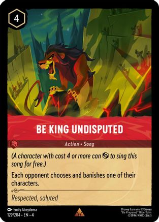Be King Undisputed [4 - 129/204]