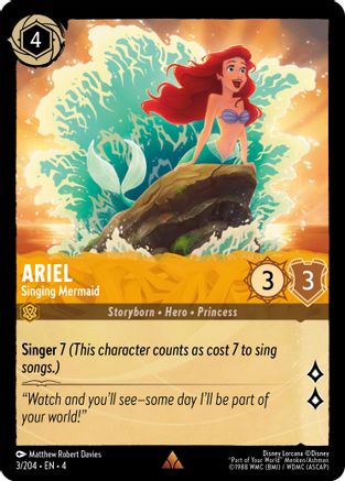 Ariel - Singing Mermaid [4 - 3/204]
