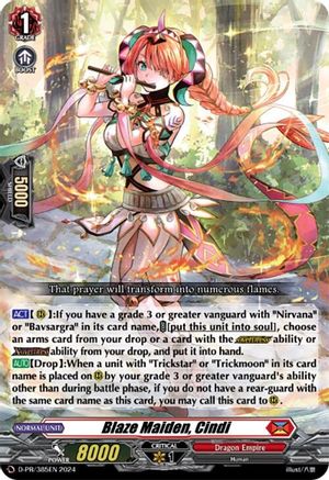 Blaze Maiden, Cindi [D-PR - D-PR/385EN]