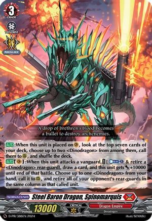 Steel Baron Dragon, Spinomarquis (D-PR/386EN) - D Promo Cards
