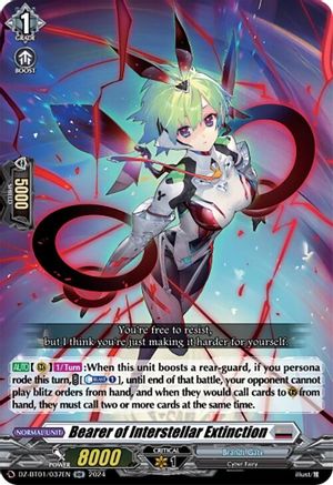 Bearer of Interstellar Extinction [DZ-BT01 - DZ-BT01/037EN]