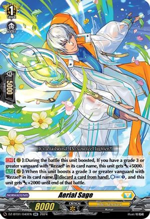 Aerial Sage (DZ-BT01/040EN) - DZ-BT01: Fated Clash