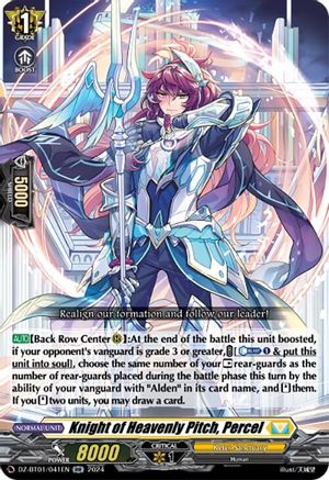Knight of Heavenly Pitch, Percel [DZ-BT01 - DZ-BT01/041EN]