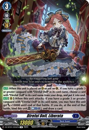 Direful Doll, Liberata (DZ-BT01/055EN) - DZ-BT01: Fated Clash