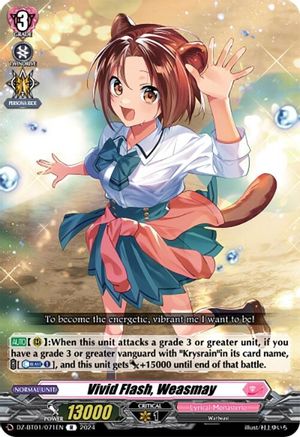Vivid Flash, Weasmay [DZ-BT01 - DZ-BT01/071EN]