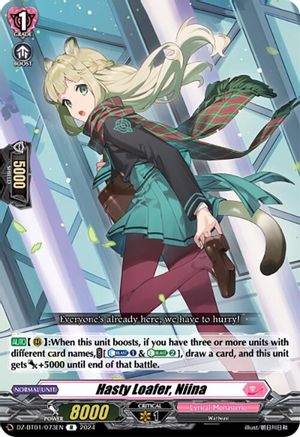 Hasty Loafer, Niina [DZ-BT01 - DZ-BT01/073EN]